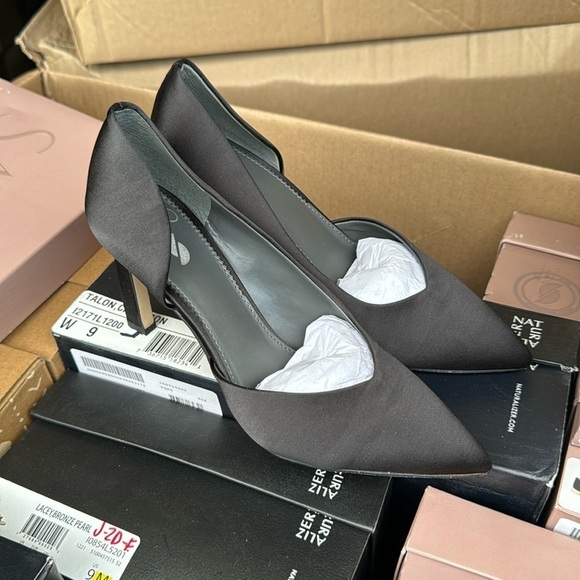 FRANCO SARTO  Sherry Half D'orsay Pump In Black - Picture 5 of 7